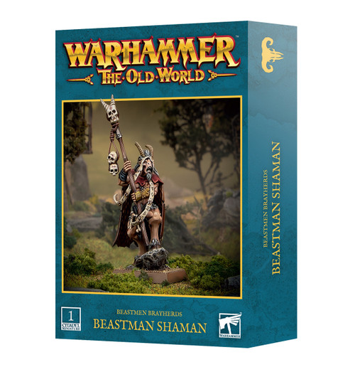 Warhammer: The Old World: Beastmen Brayherds: Beastman Shaman (08-110) Warhammer: The Old World: Beastmen Brayherds: Beastman Shaman (08-110)