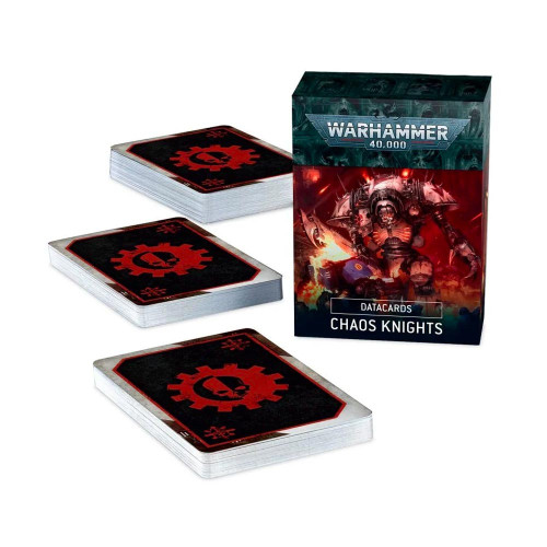 Warhammer 40K: Chaos Knights: Datasheet Cards (43-05) Warhammer 40K: Chaos Knights: Datasheet Cards (43-05)