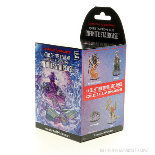 D&D: Icons of the Realms: Premium Miniatures: Quests from the Infinite Staircase: Booster Pack (WZK96313)