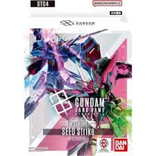 Gundam TCG: Seed Strike Starter Deck (ST04) Gundam TCG: Seed Strike Starter Deck (ST04)