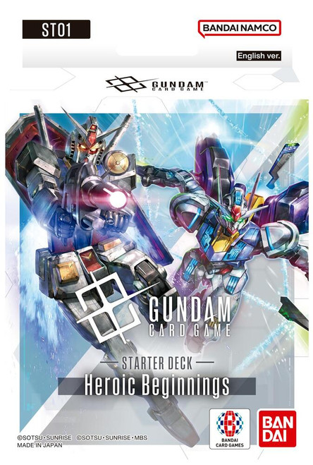 Gundam TCG: Heroic Beginnings Starter Deck (ST01) Gundam TCG: Heroic Beginnings Starter Deck (ST01)