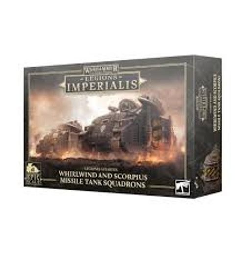 The Horus Heresy: Legions Imperialis: Whirlwind/Skorpius Missile Tank Squad (03-94) The Horus Heresy: Legions Imperialis: Whirlwind/Skorpius Missile Tank Squad (03-94)