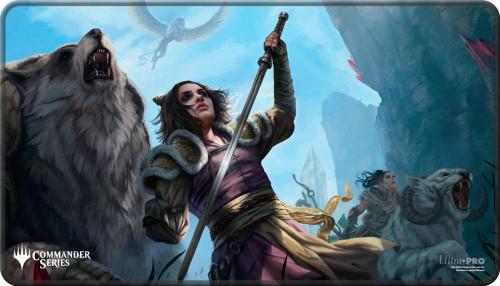 Playmat: MtG: Commander Series: Stitched Edge: Winota, Joiner of Forces Playmat: MtG: Commander Series: Stitched Edge: Winota, Joiner of Forces