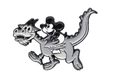 Enamel Pin: Dice Boat Willie: Mickey Enamel Pin: Dice Boat Willie: Mickey