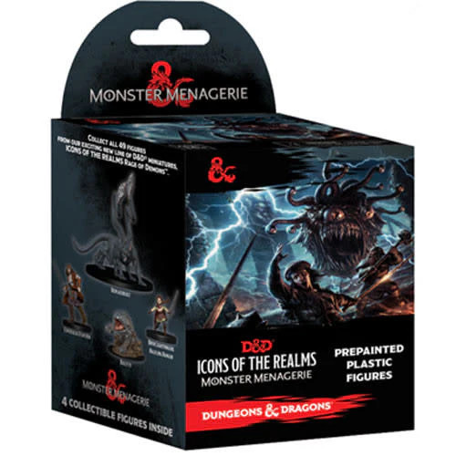 D&D: Icons of the Realms: Premium Miniatures: Monster Menagerie 1: Booster Pack (WZK72288)