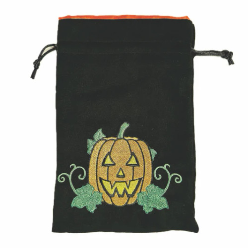 Dice Bag: Black Oak: Pumpkin