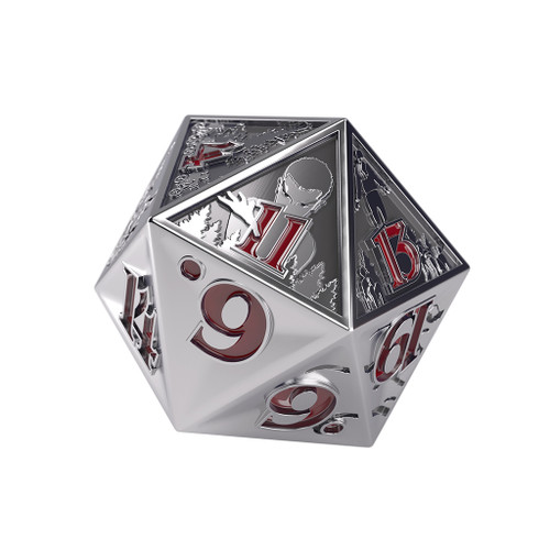 Stranger Things: Hellfire Club: Premium Metal D20