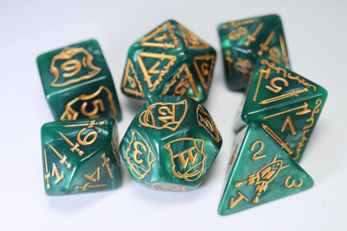 Queen's Armory: Woodland: 25mm RPG Dice Set