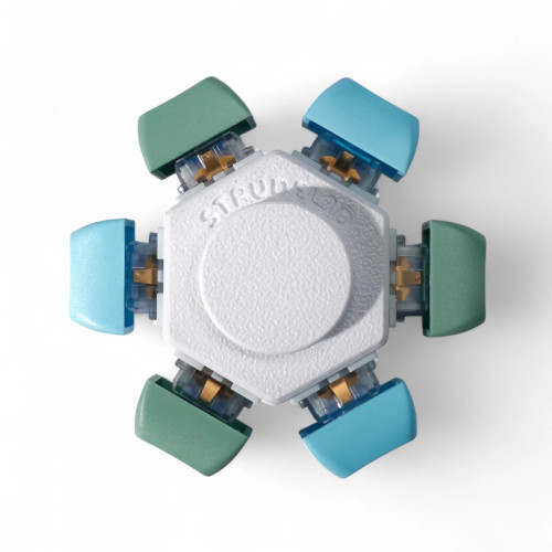 Strudel: Mechanical Keyboard Fidget Spinner: Calm Colors