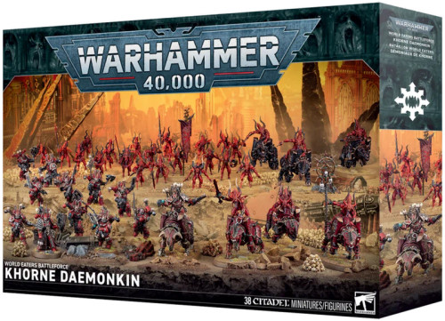 Warhammer 40K: Battleforce: World Eaters: Khorne Daemonkin (67-07)