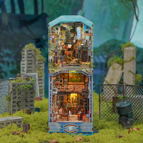 DIY Book Nook Kit: Haven Zero with Dust Cover