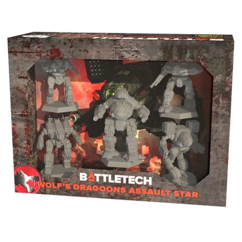 BattleTech: Miniature Force Pack: Wolf's Dragoons Assault Star