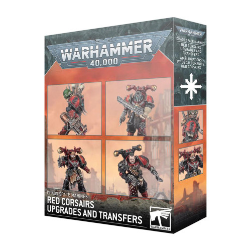 Warhammer 40K: Chaos Space Marines: Red Corsairs Upgrades and Transfers (43-112)