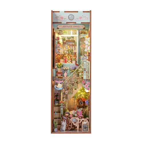 DIY Book Nook Kit: Flower Shop