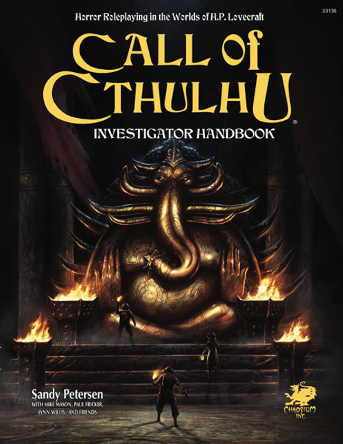 Call of Cthulhu 7th Edition: Investigator Handbook (CHA23136-H) Call of Cthulhu 7th Edition: Investigator Handbook (CHA23136-H)