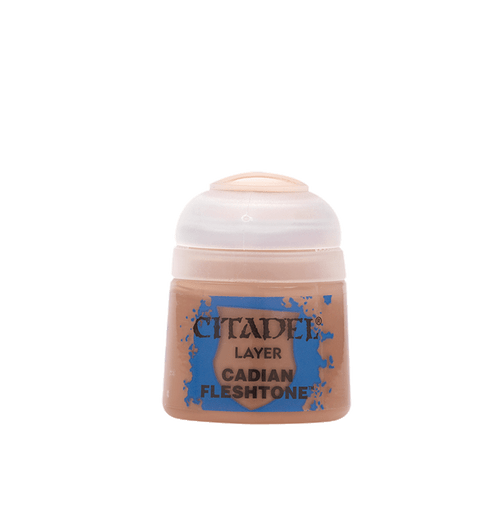 Citadel Paint: Layer: Cadian Fleshtone (22-36) (2 Rows) Citadel Paint: Layer: Cadian Fleshtone (22-36) (2 Rows)