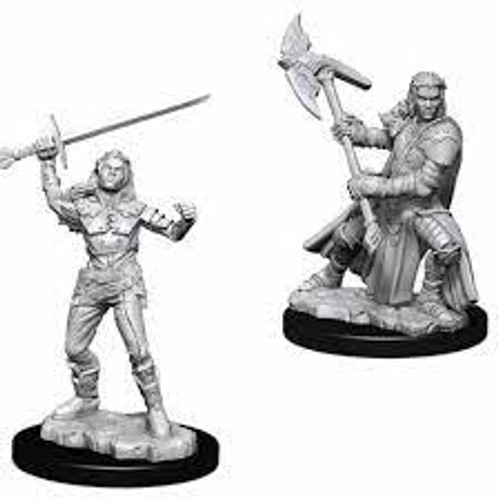 D&D Nolzur's Marvelous: Half-Orc Female Fighter (WZK73542)