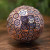 DnDWoW: Large D100 45mm Metal Dice: Burnished: Bronze/Blue (D100SB)