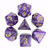 HD Dice: Polyhedral 7-Die Set: Purple Pearl/Yellow (HDP-15)