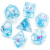 Polyhedral Dice Set: Blue Octopus