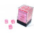 Chessex: 36Ct Translucent D6 Dice Set: Pink/white