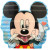 3D Sticker: Mickey Mouse