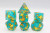 Polyhedral Dice Set: Splashing Duckies