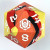 55mm Chonk Rubber Silicon D20: The Fireball