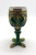 Goblet: Gold/Green Dragon