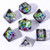 Wyrmforged Rollers: Rounded Edge 7 Piece Dice Set: Dragon Eye: Chromatic