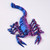 3D Printed Articulated Scorpion: Purple/Blue