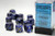 Chessex: 12Ct Scarab D6 Dice Set Royal Blue/Gold (CHX27627)