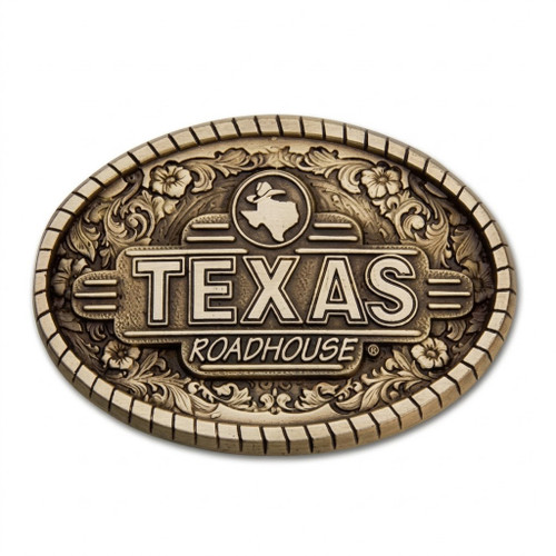 Western Buckle - Brass
