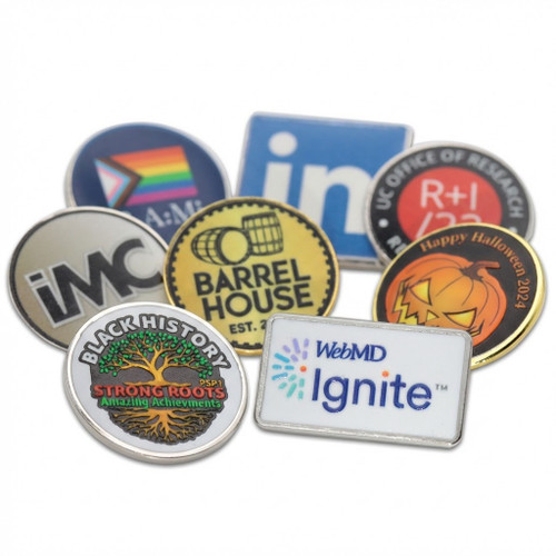 3D ColorQuick Lapel Pins