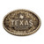 Western Buckle - Brass