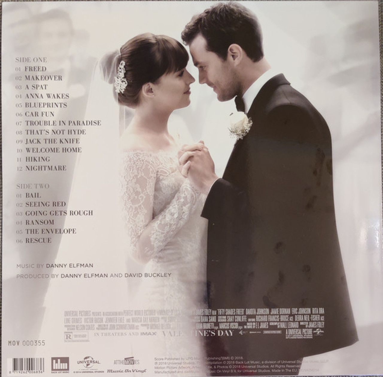 Danny Elfman Fifty Shades Freed The Final Chapter Original Motion Picture Score Footscray 