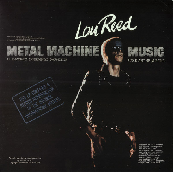 Lou Reed - Metal Machine Music VG+ - Footscray Records || we buy