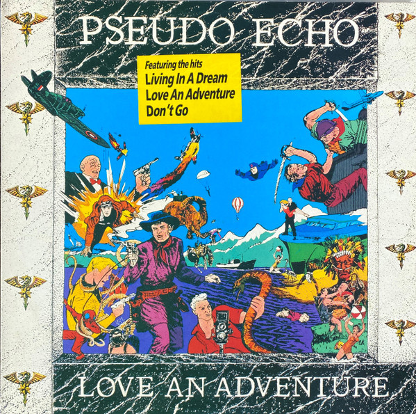 Pseudo Echo - Love An Adventure VG - Footscray Records || we buy