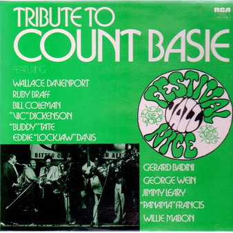 Wallace Davenport, Ruby Braff, Bill Coleman (2), Vic Dickenson, Buddy Tate, Eddie "Lockjaw" Davis, Gérard Badini, George Wein, James Leary, Panama Francis, Willie Mabon - Tribute To Count Basie