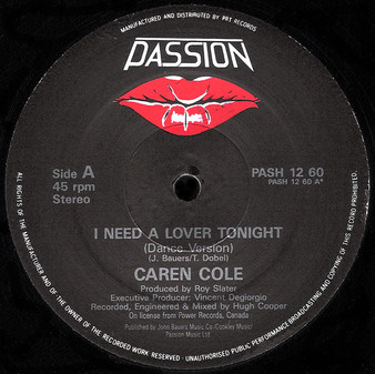 Caren Cole - I Need A Lover Tonight