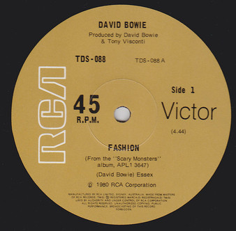 David Bowie - Fashion VG+