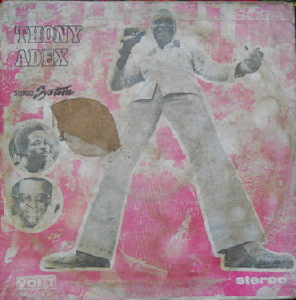 Thony Adex And His Sedico System - Vol. 1  G+