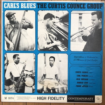 The Curtis Counce Group - Carl's Blues VG+