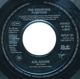 The Smashing Pumpkins - Ava Adore VG