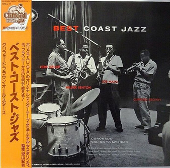 Max Roach, Herb Geller, Walter Benton, Joe Maini, Clifford Brown - Best Coast Jazz NM or M-