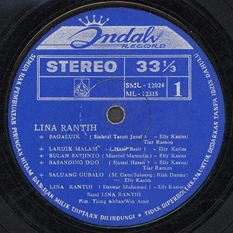 Lina Rantih - Lina Rantih VG+