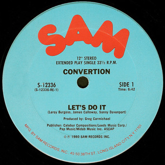 Convertion / Four Flights - Let's Do It / All I Want Is You VG+