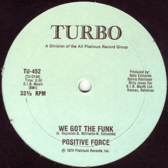 Positive Force - We Got The Funk VG+
