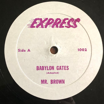 Mr. Brown / Jah Walton - Babylon Gates / Love Title Rate XX VG+