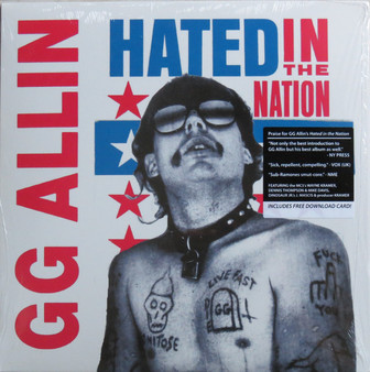 GG Allin - Hated In The Nation VG+